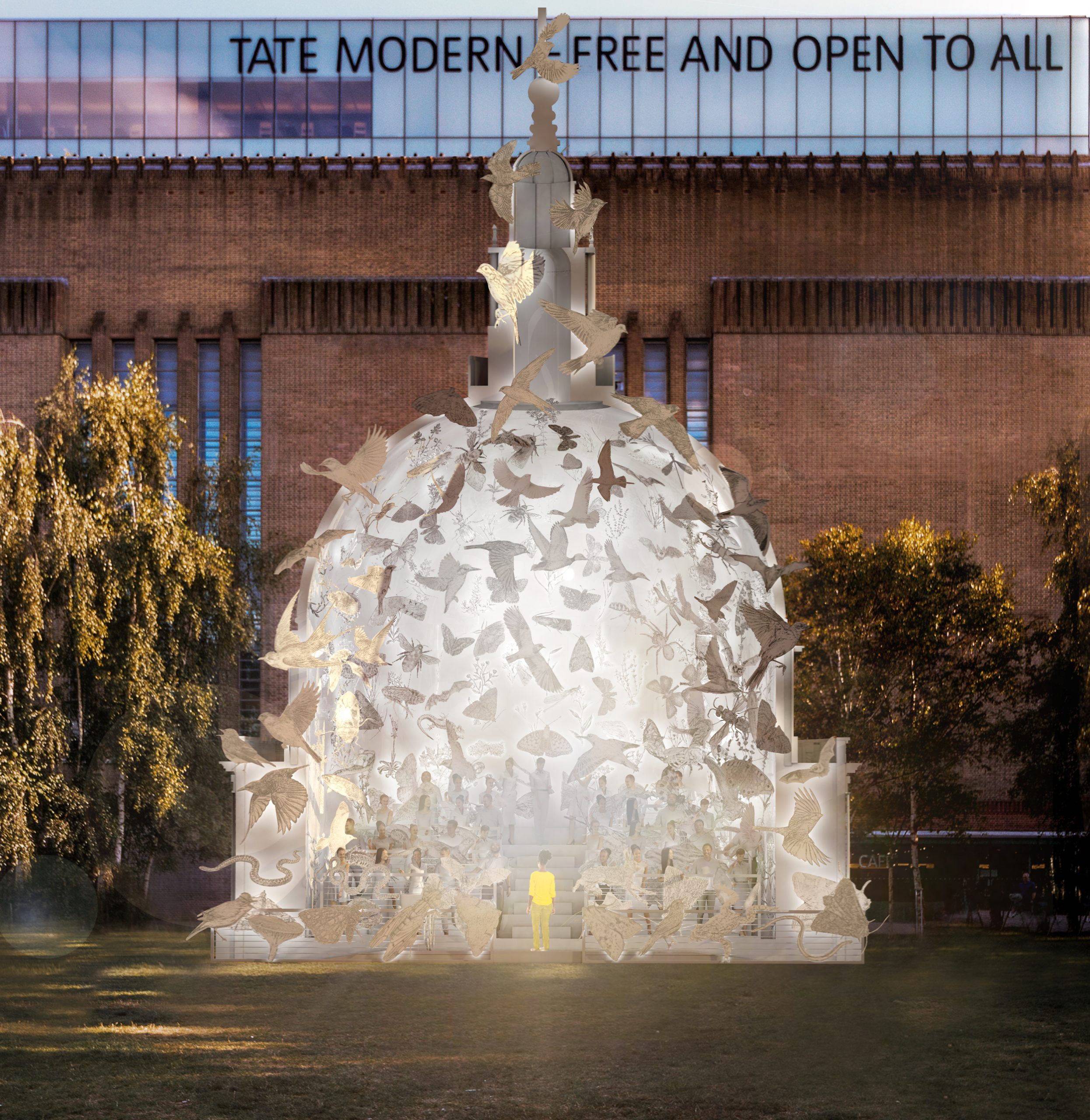 Come Home Again Installation By Es Devlin At Tate Modern Garden 21 