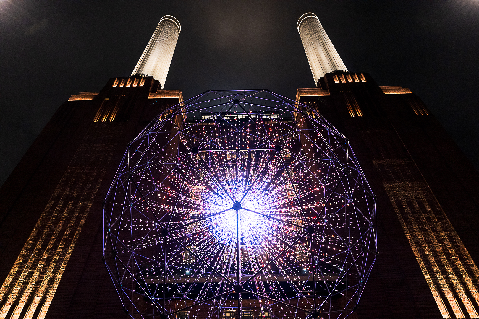 Light Festival at the Battersea Power Station Hertford Street