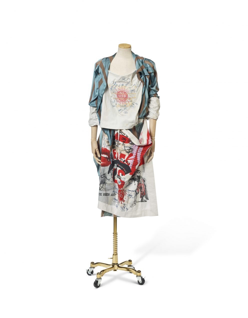 Item from Vivienne Westwood's Propaganda collection, to be sold in auction at Christie's.