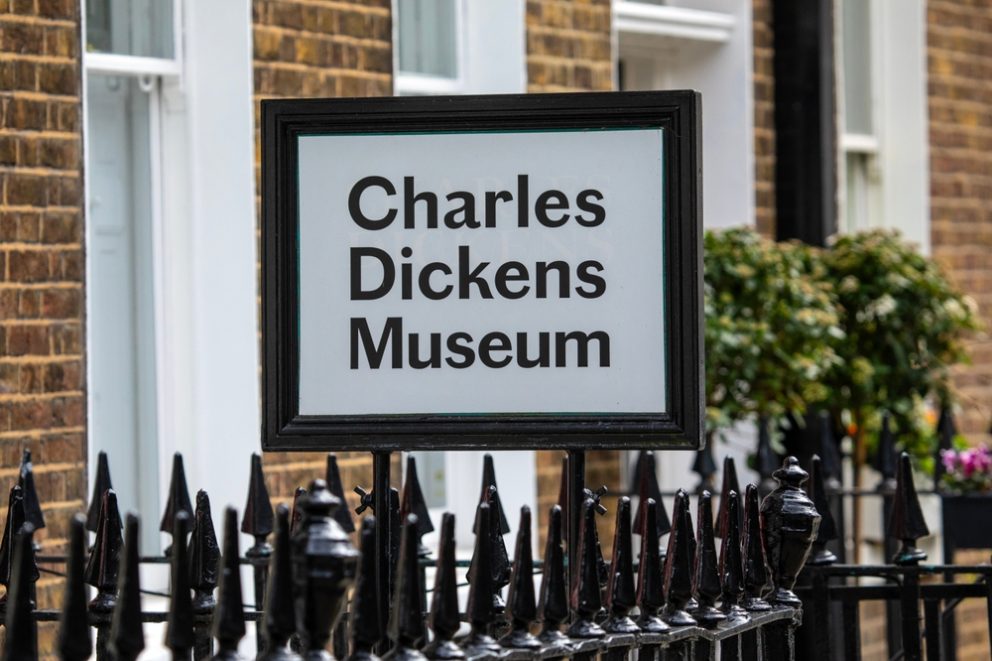 Exterior of the Charles Dickens Museum