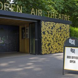 The entrance to the Regent's Park Open Air Theatre.